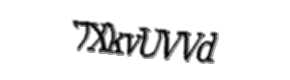Security check image, please type the characters shown